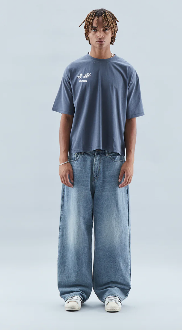 SUPER BAGGY DENIM PANTS